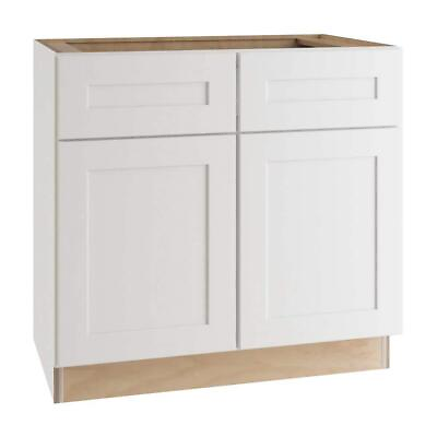 #ad Home Decorators Assembled Kitchen Cabinet 34.5quot; x 36quot; Painted White Plywood $593.10