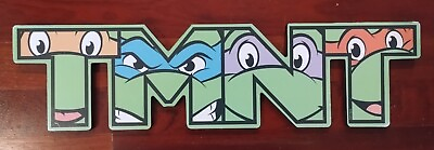 #ad Teenage Mutant Ninja Turtle TMNT Wall Decor Decoration 19quot; By 5quot; $50.00