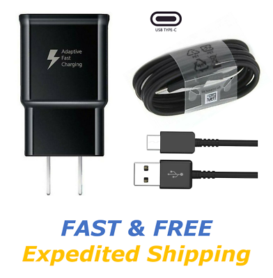 #ad 6Ft Fast Wall Charger Type C USB C Cable For Samsung Galaxy S20 S10 S9 S8 Note 8 $6.99