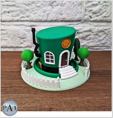 #ad Leprechaun#x27;s hat St Patrick#x27;s Day Fairy House Mini Lamp house DIY decorations $40.00