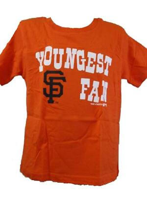 #ad New San Francisco Giants Infant Toddler Sizes 2T 3T 4T quot;Youngest Fanquot; Shirt $4.03