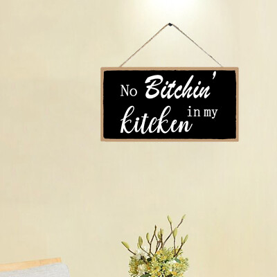 #ad Rustic Decorations for Home Kitchen Office Wooden Sign Letter $16.55