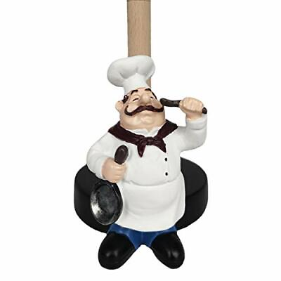 #ad #ad Kitchen Chef Decor Paper Towel Holder Resin Crafts Display For Kitchen Cafe West $28.32