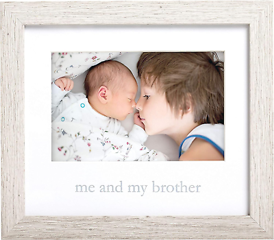#ad Rustic Me amp; My Brother Frame Sibling Gifts Little or Big Big Gift Woodland... $15.99