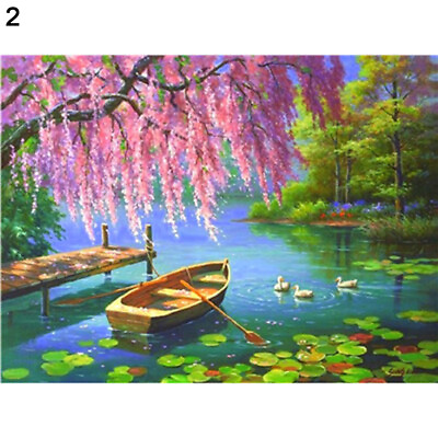 #ad #ad Flowers Painting by Numbers Pictures Post Wall Art DIY Craft Home Decoration 16 $12.80