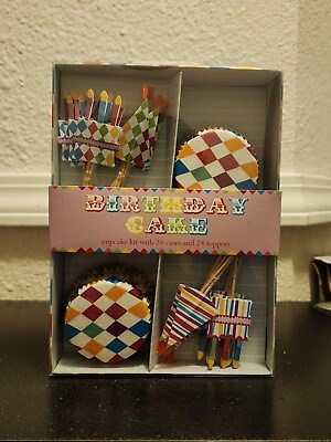 #ad Birthday Cake Cupcake Kit $5.70