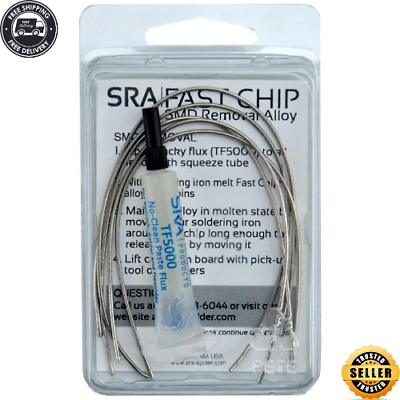 #ad Fast Chip Kit Quik SMD Removal with a Low Temperature Alloy Quick Inexpensive $15.59