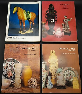#ad 4 Robert C. Eldred#x27;s Oriental Art at Auction Catalogs 1979 1981 1987 1988 $74.25