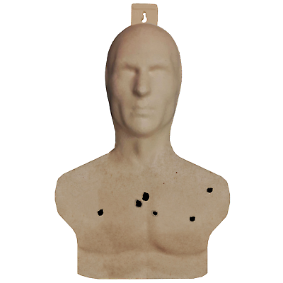 #ad Birchwood Casey 3D Silhouette Target 3pack Faceamp;Torso Recycled Lightweight $22.99