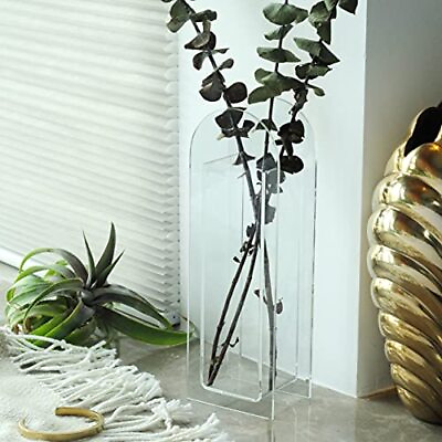 #ad Acrylic VaseWedding Centerpieces Home DecorationsArch Shape Vase Modern Desig... $35.30