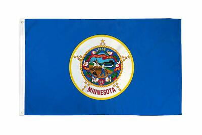 #ad State of Minnesota Flag 100D 3x5FT MN Midwest Dorm Gift Man Cave St Paul $9.88