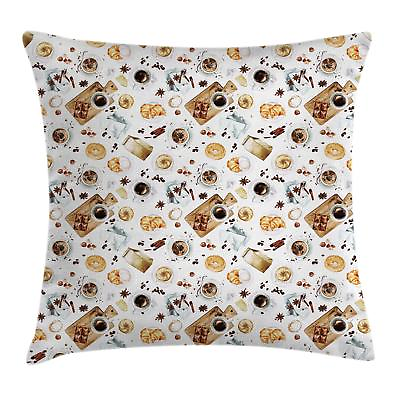 #ad Kitchen Theme Throw Pillow Cases Cushion Covers Home Decor 8 Sizes Ambesonne $29.99