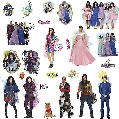 #ad Disney Descendants Peel and Stick Wall Decals By RoomMates RMK2850SCS $22.00