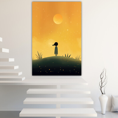 #ad child stars Canvas Painting Wall Art Posters Landscape Canvas Print Picture $14.00
