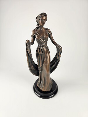 #ad Alice Heath Sculpture Art Deco Woman Aurora Austin Productions Vintage 90#x27;s RARE $129.99