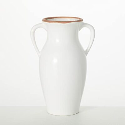 #ad Modern Vase with Handles Modern Home Decor Flower Vase Ceramic Vases for Y... $28.27