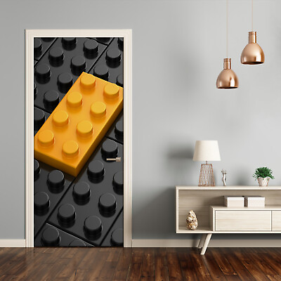 #ad 3D Wall Sticker Decoration Self Adhesive Door Wall Mural Children Lego bricks $15.00