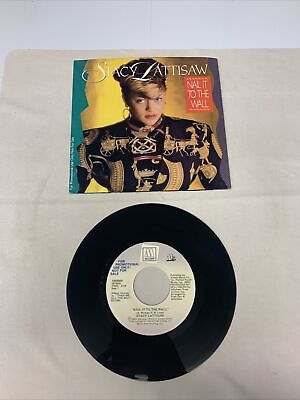 #ad STACY LATTISAW – “Nail It To The Wall” PROMO 7” 45 RPM w Picture Sleeve Motown $5.59