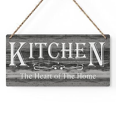 #ad #ad Rustic Kitchen Wall Decor Inspirational Quotes Kitchen Theme Farmhouse Home D... $14.75