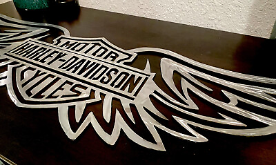 #ad Harley Davidson Metal Wall Sign $189.00