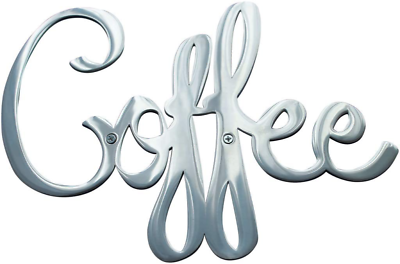 #ad #ad Way Of Hearts Coffee Sign – Stainless Steel Farmhouse Kitchen Decor Coffee Bar $31.98