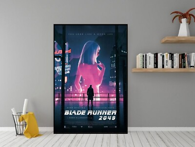 #ad Blade Runner 2049 Movie Poster High Quality Canvas Wall Art Room Decor $14.97