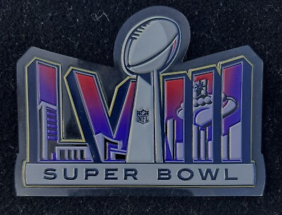 #ad Super Bowl LVIII 58 Jersey Patch Flex Chrome Clear Plastic Sew on Patch Preorder $24.95