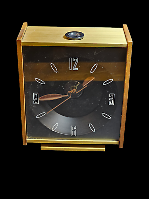 #ad Mid Century Modern High Time Ceiling Clock By Standard Craft $129.99
