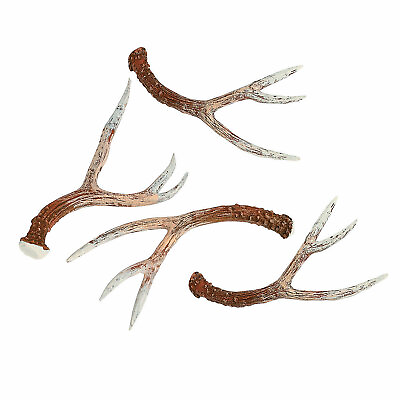 #ad Antler Table Tossers Rustic Home Decor 12 Pieces 4quot; $16.65