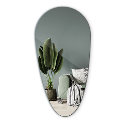 #ad #ad Decorative Wall Mirror Irregular Shape Living Room Bathroom Bedroom 40x80 cm $112.95