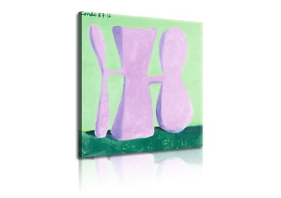 #ad Square wall art home decor painting core abstract in pink artistry $18.90