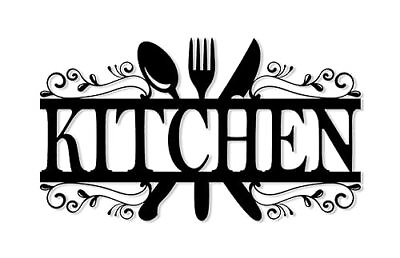 #ad Metal Kitchen Sign Metal Rustic Kitchen Decor Signs Decoraions For Wall Count... $16.06