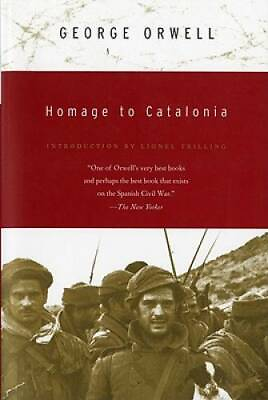#ad Homage to Catalonia Paperback By Orwell George GOOD $3.78