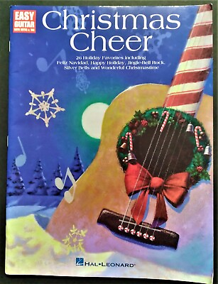 #ad Hal Leonard Christmas Cheer for Easy Guitar Tablature Paperback $9.00