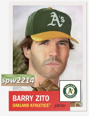 #ad Topps Living Set Barry Zito #721 Presale $5.49