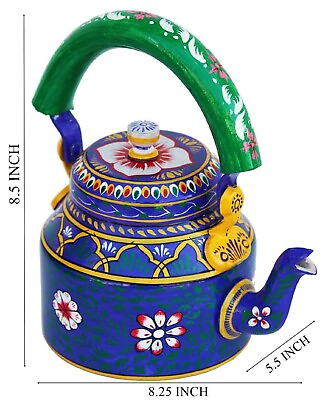 #ad Kitchen Decorative Hand Painted Kettle Set Tea amp; Coffee Serving Kettle Gift Set $53.24