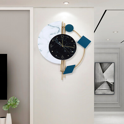 #ad #ad Nordic Wall Clock Watch Creative Living Room Silent Luxury Home Decor Wall Clock $42.75