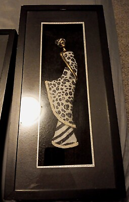 #ad African Women Abstract Wall Framed $45.00