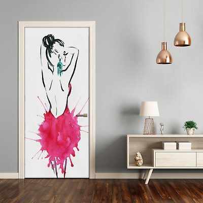 #ad 3D Wall Sticker Decoration Self Adhesive Door Wall Mural Fashion illustration $59.95