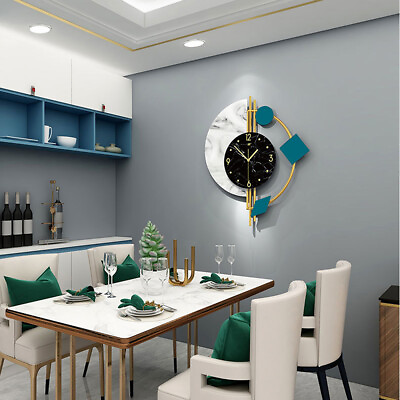 #ad 3D Creative Clocks Nordic Large Wall Clock Wall Home Decor Living Room Modern US $42.77