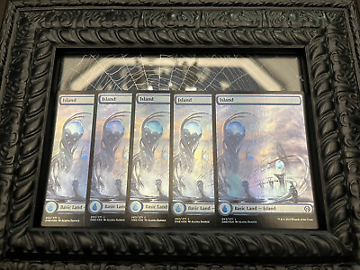 #ad MTG Foil Full Art Island Set Phyrexia: All Will Be One 263 271 NM $5.99
