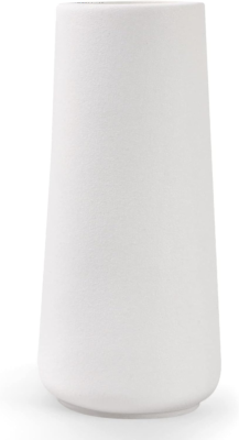 #ad 7.7quot; White Ceramic Vase for Flowers Minimalist Design Flower Vases Home Decor Pa $15.13