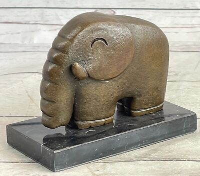 #ad Salvador Dali Elephant with Abstract Body Bronze Sculpture Art Deco Statue Decor $259.00