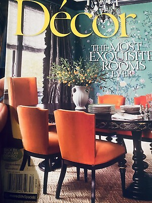 #ad DECOR Magazine SPRING SUMMER 2015 THE MOST EXQUISITE ROOMS EVER. bagged $12.88