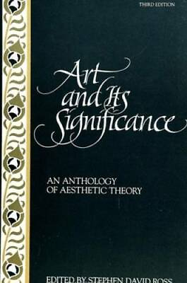 #ad #ad Art and Its Significance: An Anthology of Aesthetic Theory Third Edition GOOD $6.41