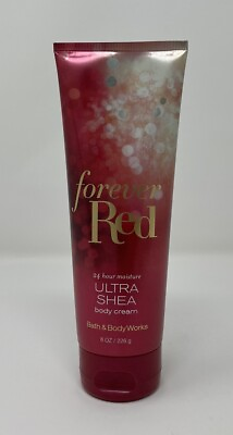 #ad NEW BATH amp; BODY WORKS FOREVER RED Body Cream 8 OZ SHIPS FREE $14.99