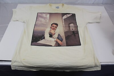 #ad Graphic T Shirt Morrissey Concert Screen Print Front amp; Rear Vintage Collectible $280.48