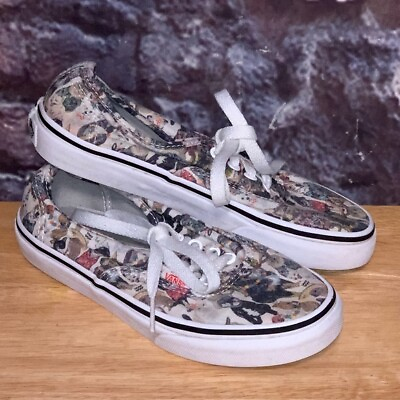 #ad Vans Off the Wall kids ASPCA Animals Youth Size 2 $21.00