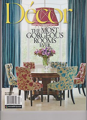 #ad DECOR MAGAZINE FALL WINTER 2012 THE MOST GORGEOUS ROOMS EVER. $22.99