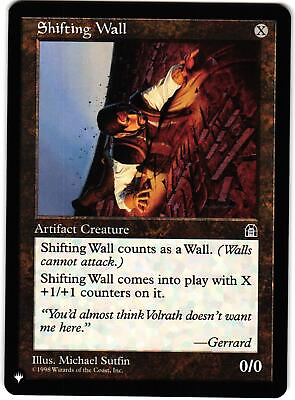 #ad #ad Shifting Wall Near Mint or Better $1.49